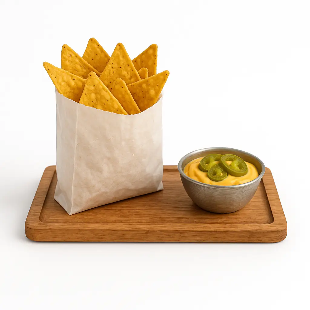 NACHOS MIT KÄSESAUCE