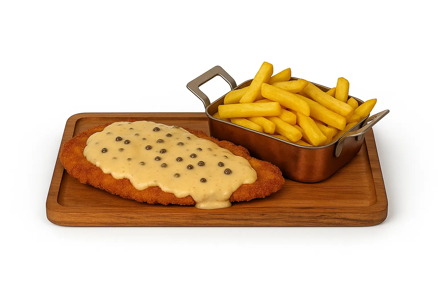 SCHNITZEL „PFEFFERRAHM“